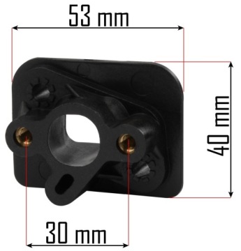 ОСНОВАНИЕ КАРБЮРАТОРА ДЛЯ БЕНЗИНОВОГО ЩЕТКА POWERMAT, СОЕДИНИТЕЛЬ ТРУБЫ, ПЕРЕДАЧИ
