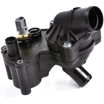Engine Coolant Thermostat Housing with Sensor