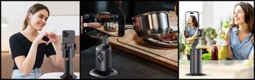 SMART TIPOD ТРЕКЕР ДЛЯ КРЕПЛЕНИЯ НА ШТАТИВ КАМЕРА AI 360 С ОТСЛЕЖИВАНИЕМ ЛИЦ