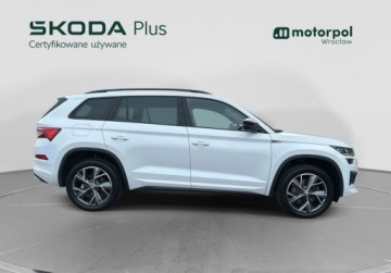 Skoda Kodiaq I SUV Facelifting 2.0 TSI 190KM 2023 Skoda Kodiaq 4x4 Sportline Travel Assist, Hak, ACC, Kamera, GPS, Bezwypad, zdjęcie 15