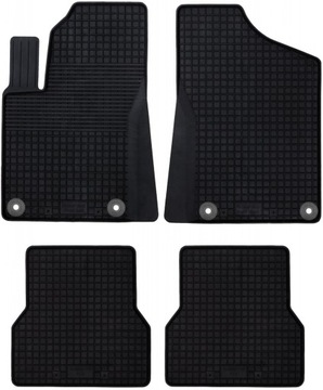 FIAT PANDA II (2003-2012r) gumowe dywaniki STOPERY