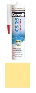 Ceresit CS 25 silikon sanitarny sahara 280 ml