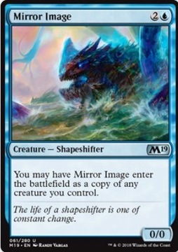 MTG Mirror Image uncommon M19