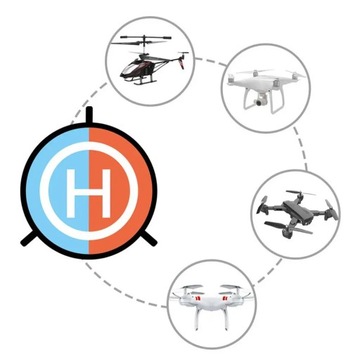 Foldable Landing Pad for DJI Mavic Pro Platinum 55CM Drone Parking Apron