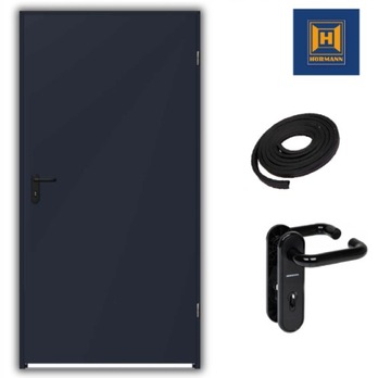 Drzwi Techniczne Hormann Ocieplone ZK ISO Antracyt 90cm