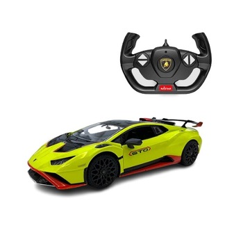 RASTAR AUTO ZDALNIE STEROWANE LAMBORGHINI HURACAN STO SKALA 1:14 NA PILOTA