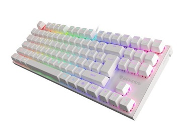 KLAWIATURA MECHANICZNA THOR 303 TKL WHITE RGB