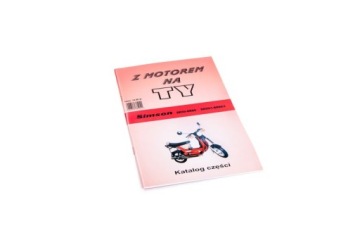 KSIĄŻKA KATALOG CZĘŚCI SIMSON SR50 SKUTER