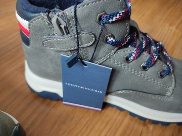 Утепленные зимние ботинки TOMMY HILFIGER, размер 37
