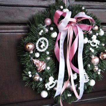 РОЖДЕСТВЕНСКИЙ ВЕНОК, РОЖДЕСТВЕНСКИЙ КРЕМ ДЛЯ ДВЕРИ