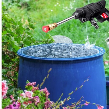 AKUMULATOROWA MYJKA CIŚNIENIOWA OGRODOWA ZESTAW DO MYCIA OKIEN KOSTKI POWER