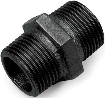 NYPEL ŻELIWNY CZARNY 1 CAL