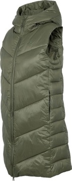 ЖЕНСКАЯ КУРТКА С РУКАВАМИ 4F, СТЕГАНЫЙ ВЕСЕННИЙ ЖИЛЕТ, ДЛИННАЯ Z22-KUDP006