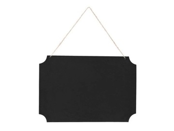 TABLICZKA WISZĄCA DO NAPISÓW 45X30 CM + KREDA