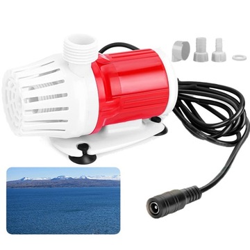 НАСОС ЦИРКУЛЯЦИОННЫЙ НАСОС ДЛЯ АКВАРИУМА ДЛЯ ВОДЫ ДЛЯ БАССЕЙНОВ С ЖИДКИМИ ФОНТАНАМИ 12В 1200л/ч
