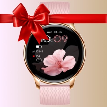 SMARTWATCH ЖЕНСКИЕ ЧАСЫ МЕНЮ ПОЛИРОВКА ЗВОНКИ AMOLED УВЕДОМЛЕНИЯ+ФОЛЬГА