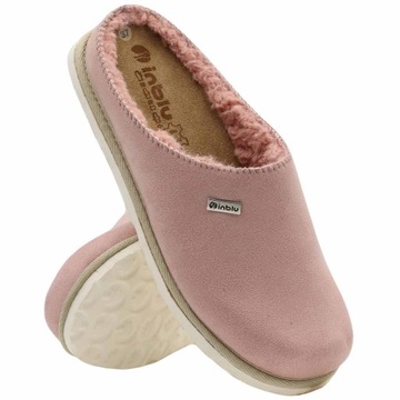 INBLU МЕХОВЫЕ ТАПОЧКИ ЖЕНСКИЕ ТАПОЧКИ CS34 BAMBOSZE 40