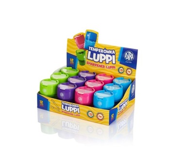 Двойная школьная точилка ASTRA с контейнером.