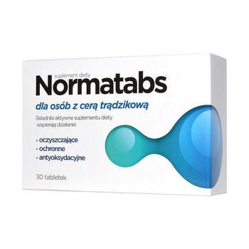 NORMATABS 30tbl TRĄDZIK FIOŁEK TRÓJBARWNY