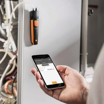 Тип Testo 510i Измерение перепада давления с опорой s