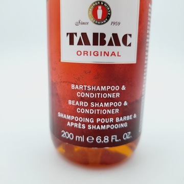 Tabac Original Beard Shampoo ШАМПУНЬ И КОНДИЦИОНЕР ДЛЯ БОРОДЫ 200 мл