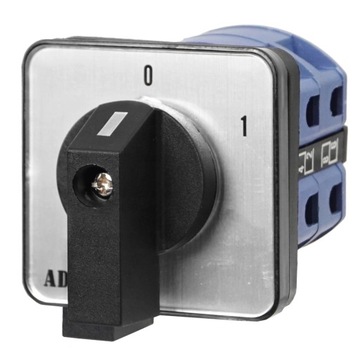 ŁĄCZNIK KRZYWKOWY 25A 0-1 3F TABLICOWY IP65