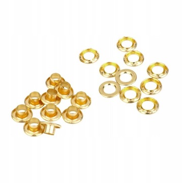 10 szt. Miedziane oczka do namiotu Markiza