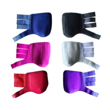 Защитные приспособления для ног лошади, темно-синие.