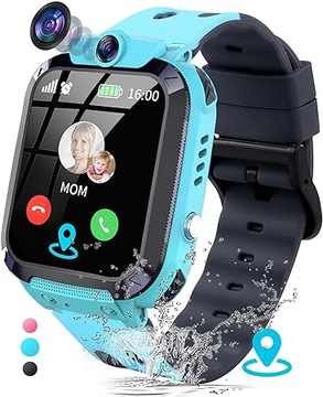 Smartwatch dla dzieci JUBUNRER Niebiesko - Szary