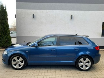 Audi A3 8P Hatchback 3d 2.0 TDI PD 140KM 2008 Audi A3 Sportback 2.0 TDI 140KM S-Line, DSG, LED,, zdjęcie 8