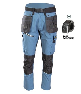 SPODNIE ROBOCZE MONTERSKIE SK PRO PREMIUM R.58