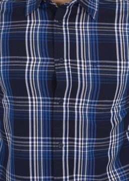 Wrangler Ls 1 Pocket Shirt - Wrangler Blue