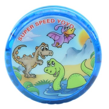 JOJO DINOZAUR KOLOROWE SZNUREK WESOŁE ŚWIECĄCE