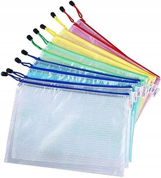 TOREBKA ZIP BAG PRZECHOWYWANIA PLIKÓW A4 10szt