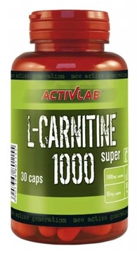 ActivLab L-Carnitine 1000 Super 30 kapsułek