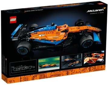 LEGO Technic 42141 Гоночный автомобиль команды McLaren Team F1 (1434 кубика)