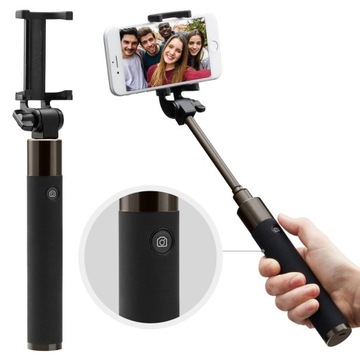 Kijek, Selfie Stick do telefonu, statyw, Spigen, uchwyt, tripod, Bluetooth