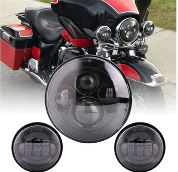 Галогенные светодиодные вставки 4,5 дюйма Universal и Harley