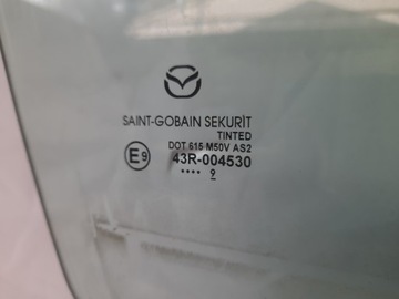 MAZDA 3 19- SKLO (OKNO) DVEŘE PRAVÝ PŘEDNÍ USA 43R-004530