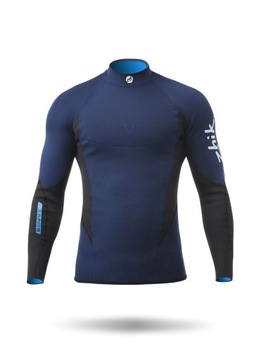 TOP NEOPRENOWY MĘSKI ZHIK PIANKA MICROFLEECE V GRA