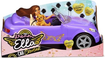 Samochód dla lalek Mga 578116 Dream Ella Car Cruiser fioletowy