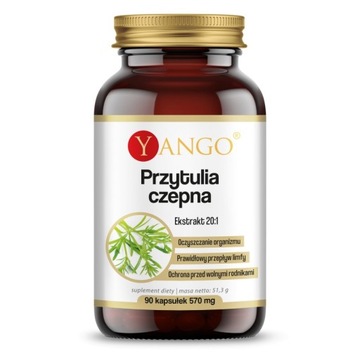 Yango - Przytulia czepna - 90 kaps.