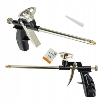 PISTOLET DO PIANKI MONTAŻOWEJ PIANY DYSZA METALOWY KORPUS PISTOLETU