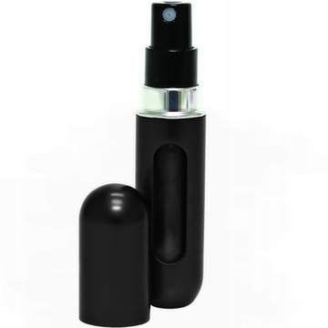 Flakon Atomizer podróżny na perfumy 6 ml - czarny