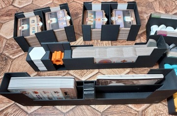 Красочный вкладыш Carnegie, органайзер для коробки.