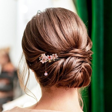 AKCESORIA DO WŁOSÓW DREWNIANYCH W STAROŻYTNYM STYLU