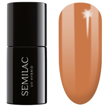 416 SEMILAC LAKIER HYBRYDOWY GOLDEN ORANGE 7ML