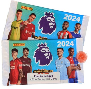 saszetki karty piłkarskie PREMIER LEAGUE 2024 panini Liga Angielska