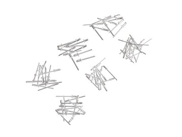 РУЧНОЙ ЗАКЛЕПОЧНИК НАБОР АЛЮМИНИЕВЫХ ЗАКЛЕПОК 400 шт.