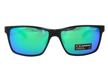 revo OKULARY z polaryzacją PRZECIWSŁONECZNE lustrzanki LOZANO metalowe